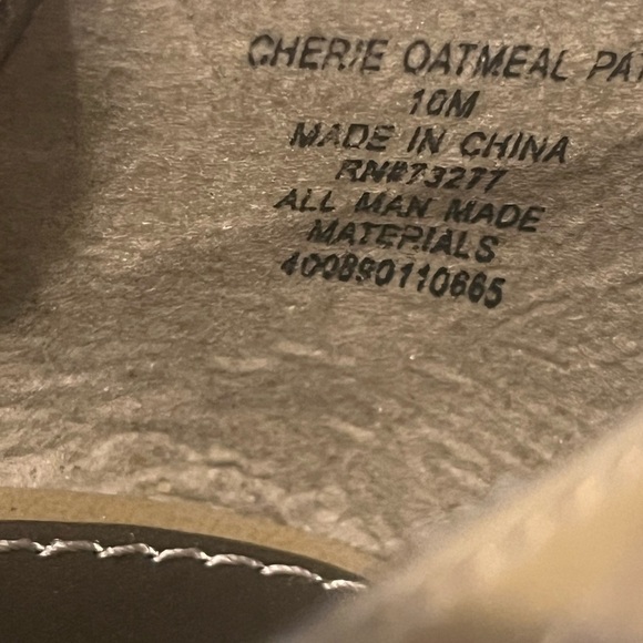 Women Simply Vera Vera Wang Cherie oatmeal pat Shoes Pointed Toe Heels - Picture 8 of 8